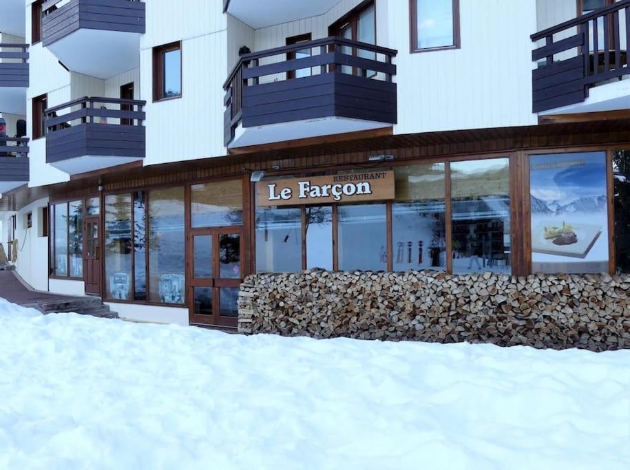 40M2 - Ski Aux Pieds - La Tania - Parking Couvert Buitenkant foto